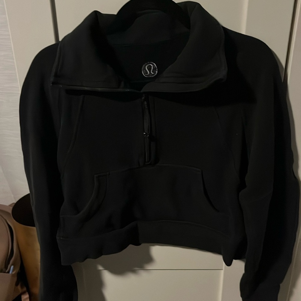 lululemon black scuba no good size xs/s